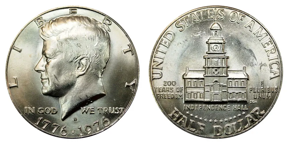1776 to 1976 D Half Dollar