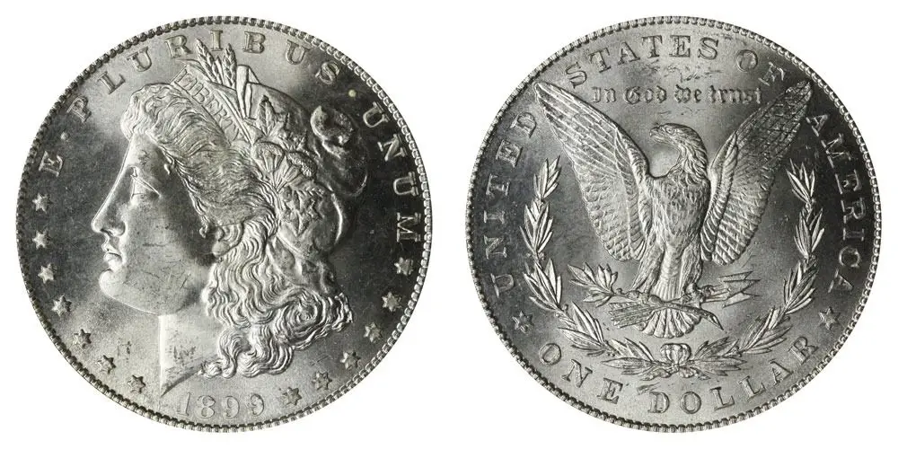 1899 P Morgan Silver Value (Philadelphia)