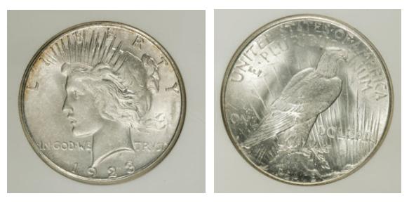1923 S Silver Dollar Value Extremely Fine