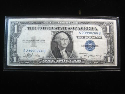 1935A Dollar Silver Certificate Bill