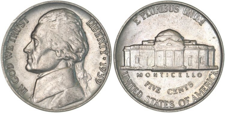 1939 Nickel