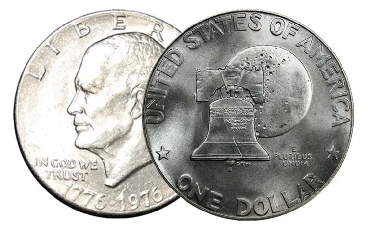 1976 Type I Clad Dollar Coin Value