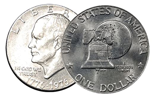 1976 Type II Clad Dollar Coin Value