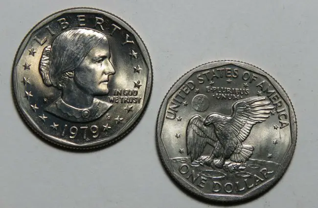 1979-S Susan B Anthony Circulating Dollar Coin