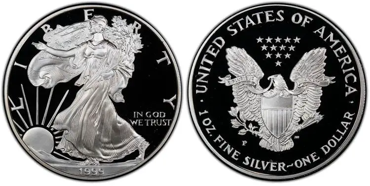 1999 Silver Dollar P Proof