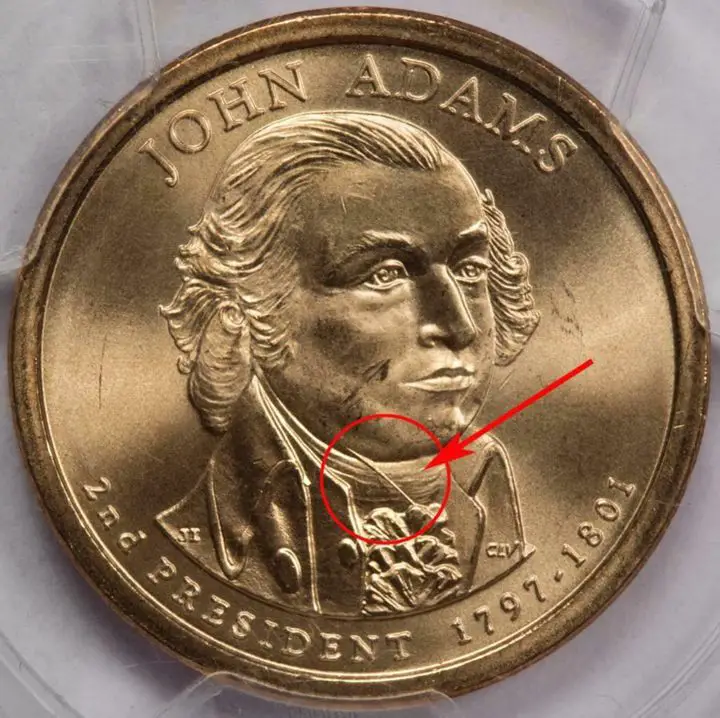 John Adams Coin Errors