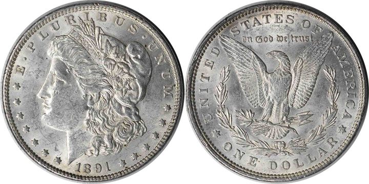 The 1891 Morgan Silver Dollar (2)