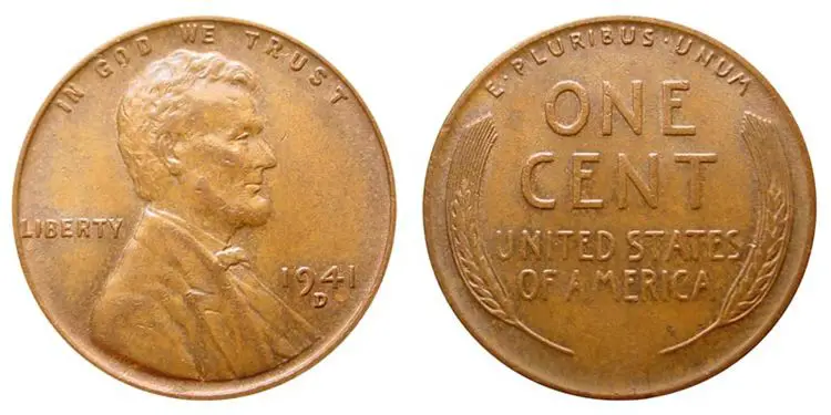 1941 Wheat Penny Identification Guide