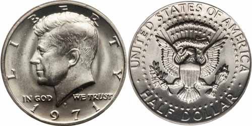 1971-D Kennedy Half Dollar Value