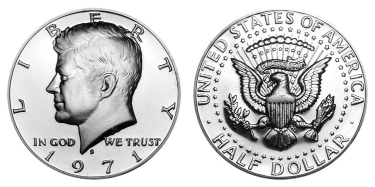 1971-S Kennedy Half Dollar Value