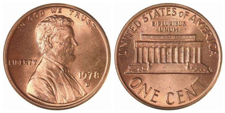 1978 D-Penny Value