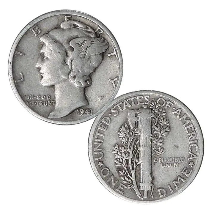 Are 1941 Dimes Silver