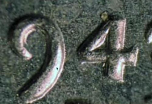Double-die obverse 6