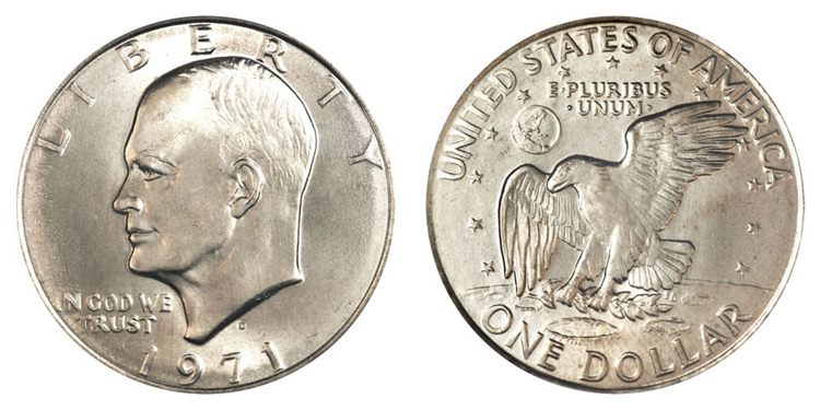 Honourable Mention - 1971-D Silver Dollar