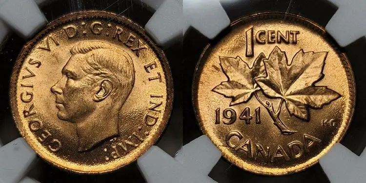 How Much is a 1941 Canadian Penny Worth