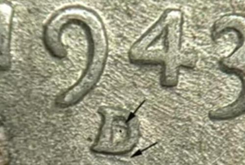 Repunched mintmark 3