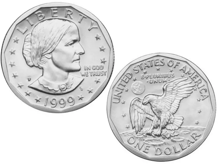 Susan B Anthony dollar