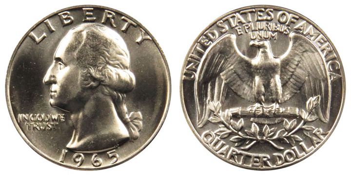 What Does a 1965 Quarter Look Like
