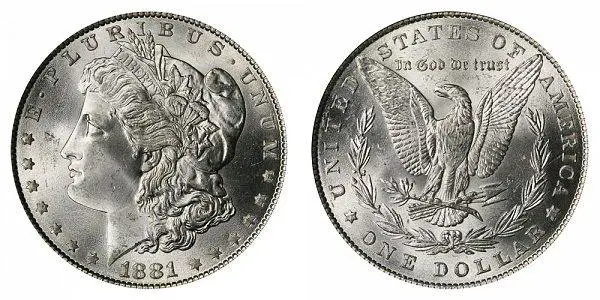 1881 Morgan Silver Dollar Identification Guide