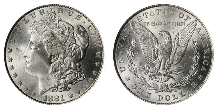 1881 Morgan Silver Dollar Value