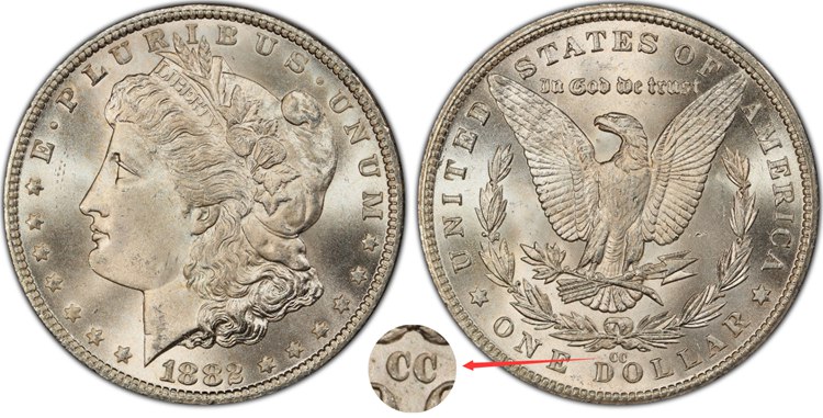 1882 CC Morgan Silver