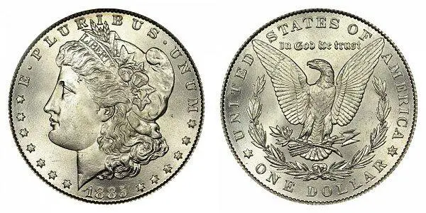 1885 Morgan Silver Dollar Identification Guide