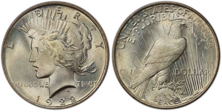1922-P Silver Dollar