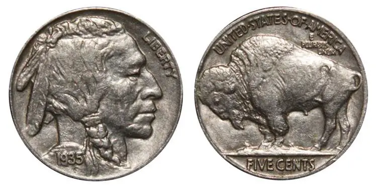 1935 Buffalo Nickel Identification Guide