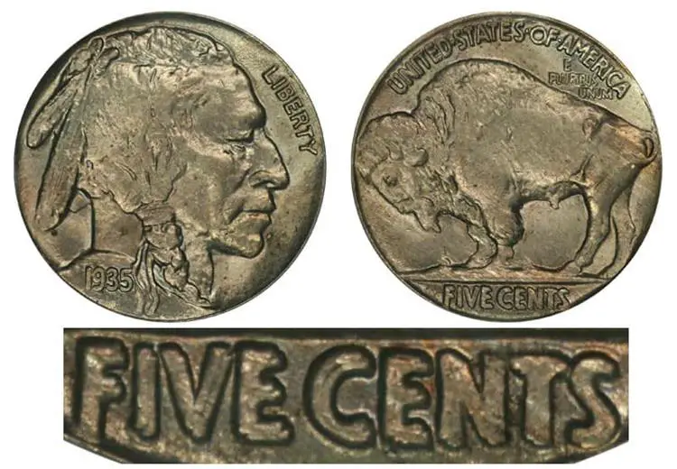 FIVE CENTS