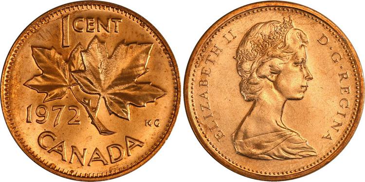 How Much is a 1972 Canadian Penny Worth