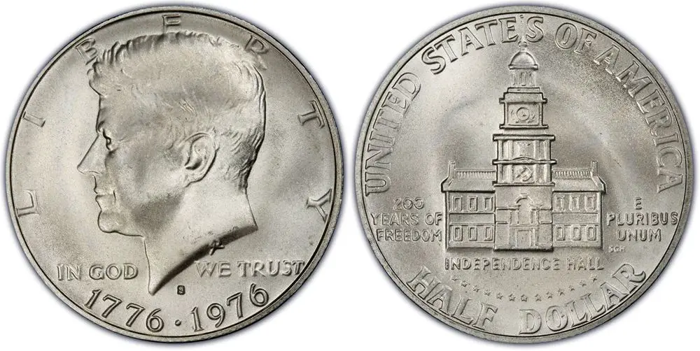 1776 to 1976 Half Dollar