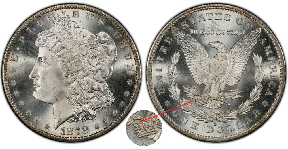 1879 S Morgan Dollars