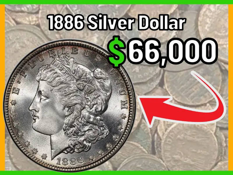1886 Silver Dollar Value and Price Chart