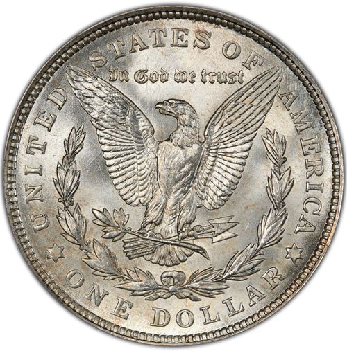 1921 Morgan silver dollar Reverse