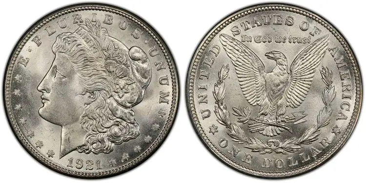 1921-S Morgan Silver Dollar