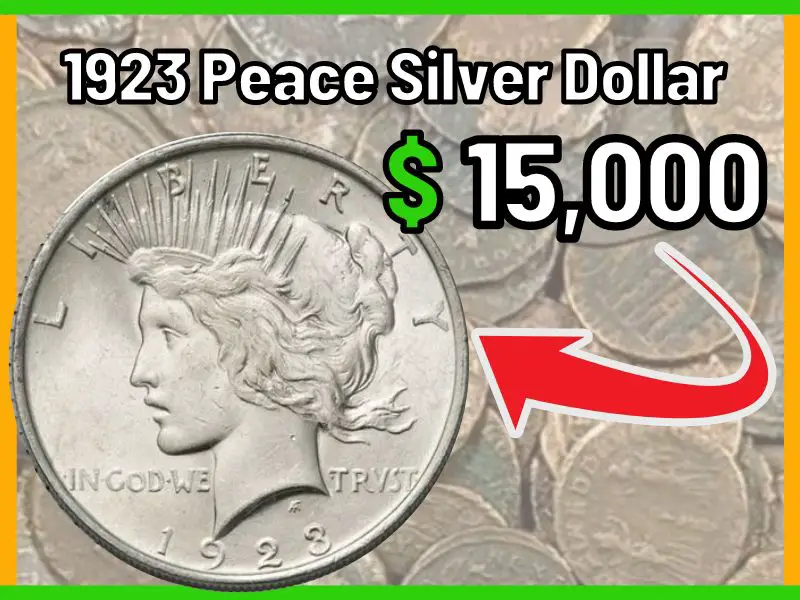 1923 Peace Silver Dollar Value and Price Chart