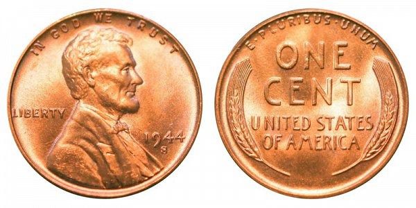 1944-S Wheat Penny