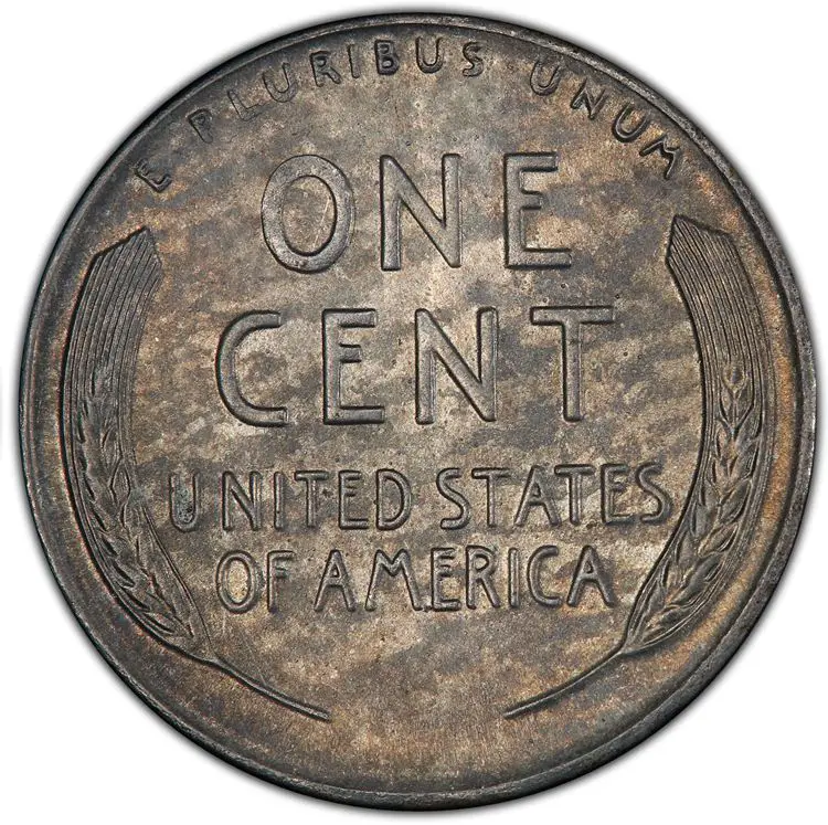 1944 Steel Penny Reverse