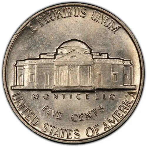 1964 Nickel Reverse