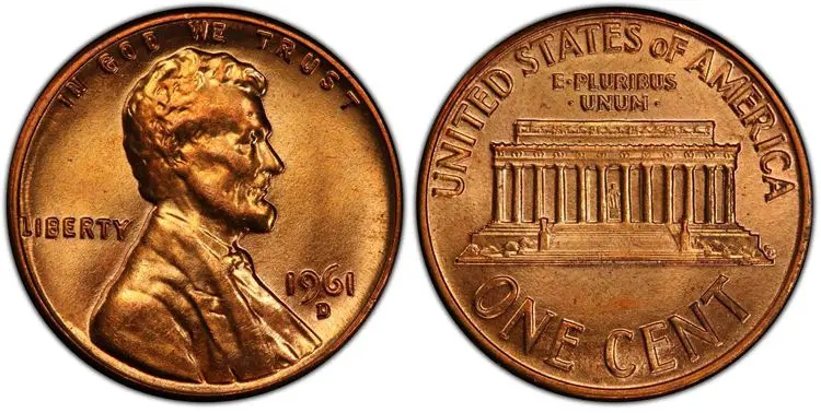 1964 Penny Red (RD)