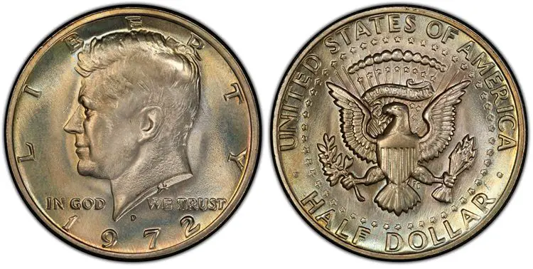 1972 D Kennedy Half Dollar