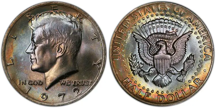 1972 Kennedy Half Dollar