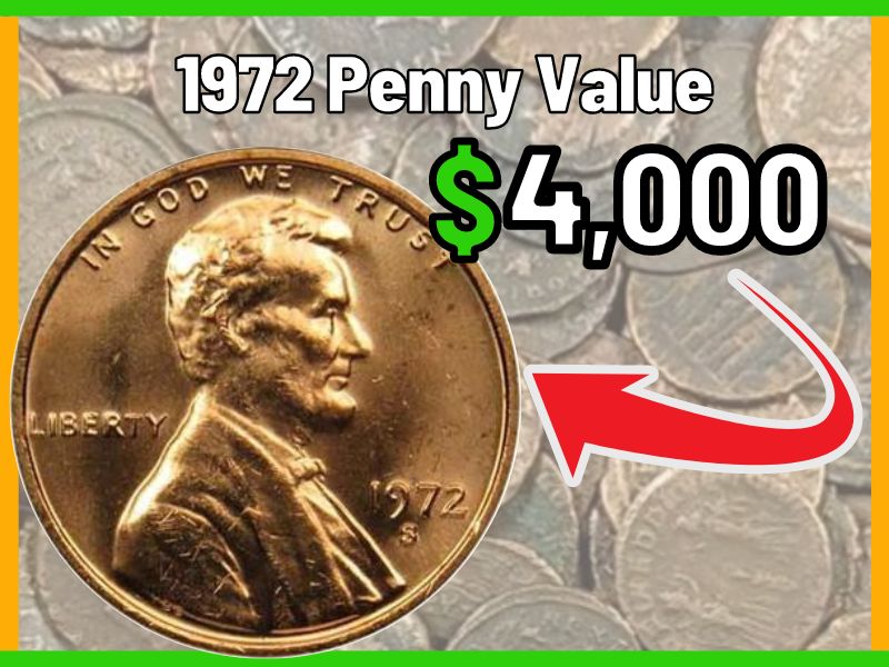 1972 Penny Value and Price Chart