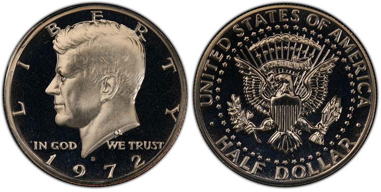 1972 S Proof Half Dollar