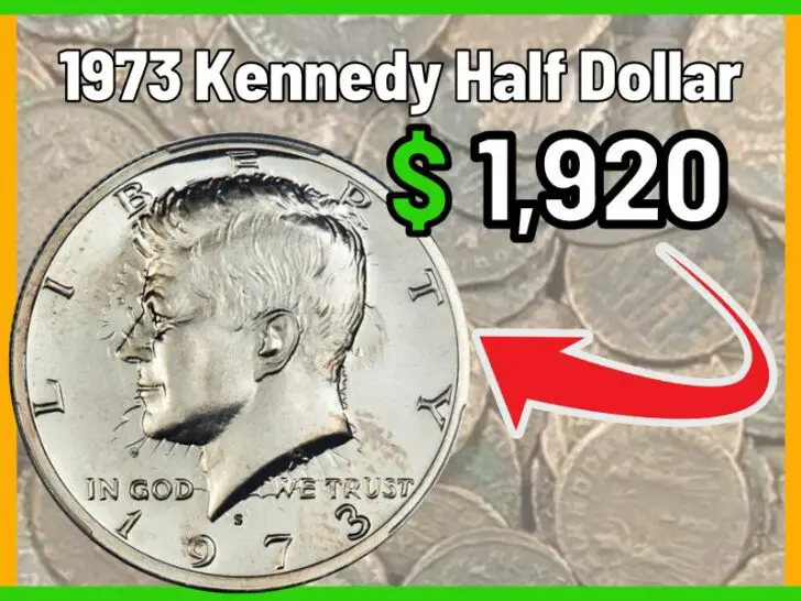 1973 Kennedy Half Dollar Value and Price Chart