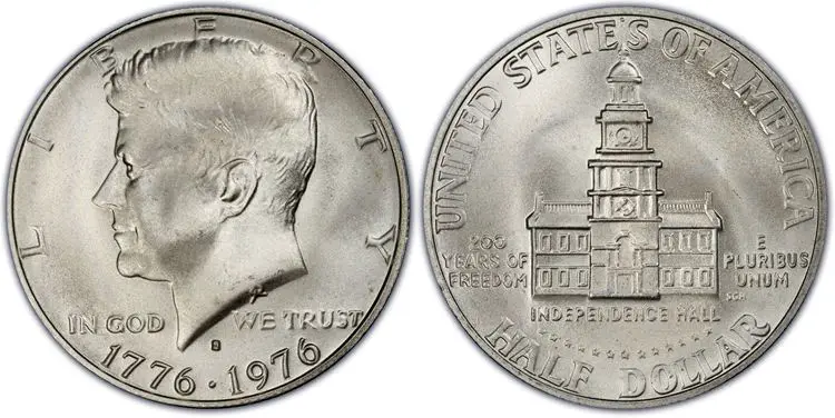 1976 S Silver Half Dollar
