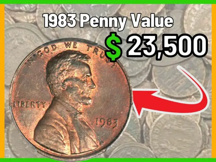1983 Penny Value and Price Chart