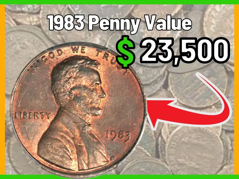 1983 Penny Value and Price Chart