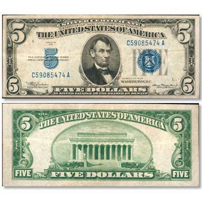 $5 Silver Certificate