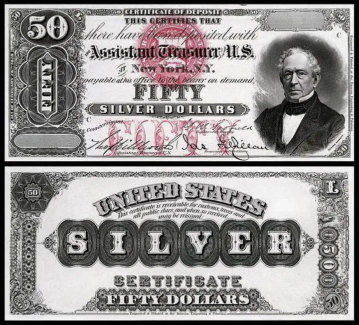 $50 Silver Certificates